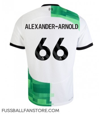 Liverpool Alexander-Arnold #66 Replik Auswärtstrikot 2023-24 Kurzarm